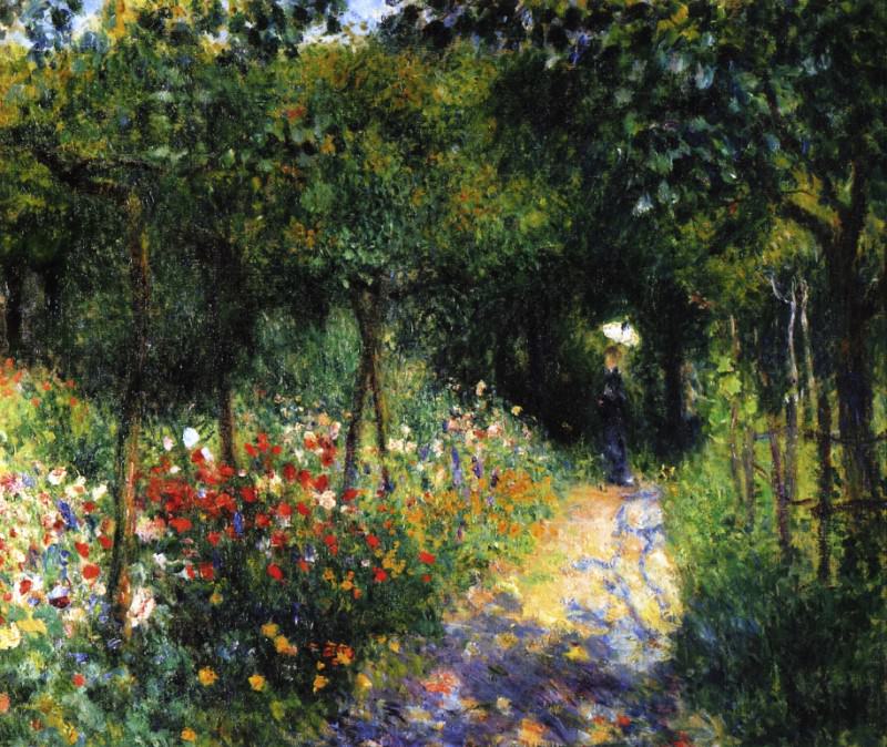 Women in a Garden, Pierre-Auguste Renoir