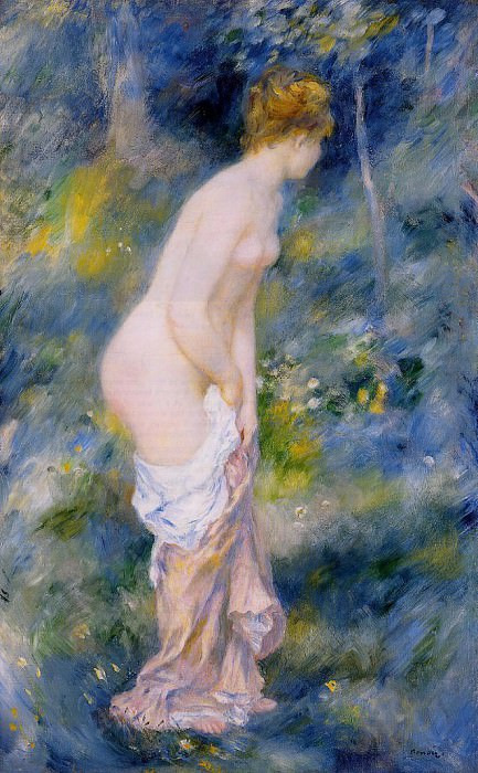 Standing Bather, Pierre-Auguste Renoir