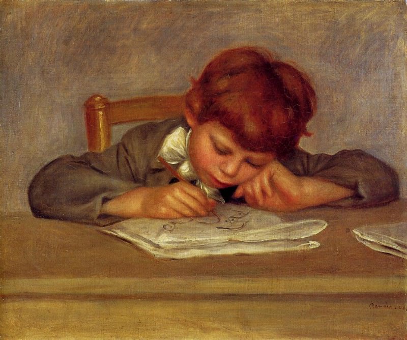 Jean Drawing, Pierre-Auguste Renoir