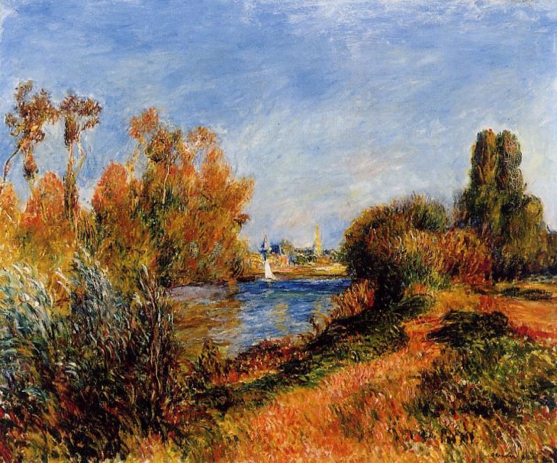 The Seine at Argenteuil, Pierre-Auguste Renoir