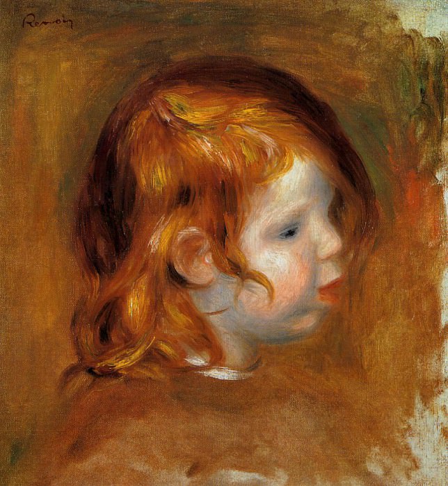 Portrait of Jean, Pierre-Auguste Renoir