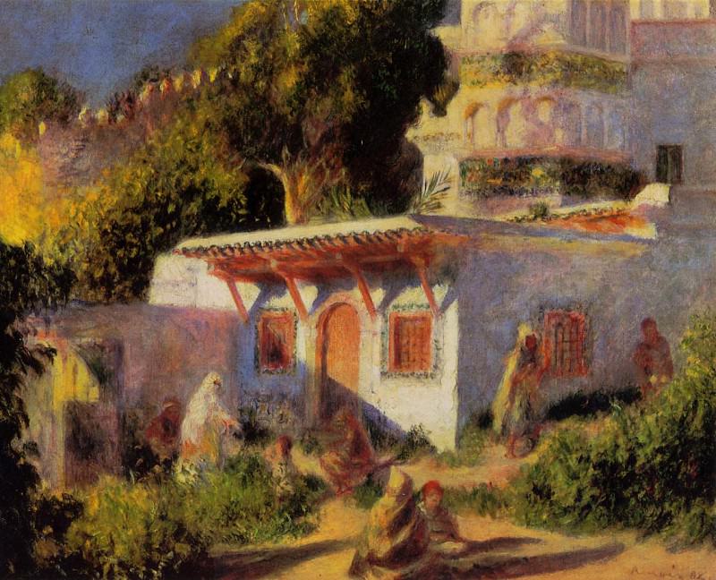 Mosque in Algiers, Pierre-Auguste Renoir