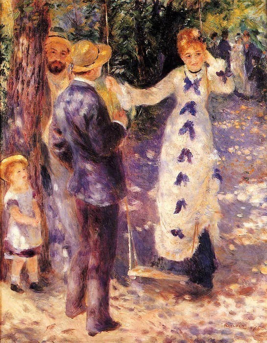 The Swing , Pierre-Auguste Renoir