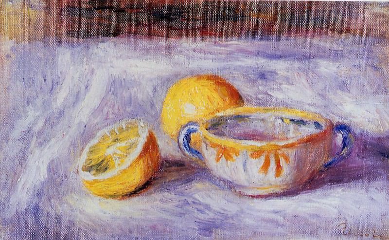 Still Life with Lemons, Pierre-Auguste Renoir