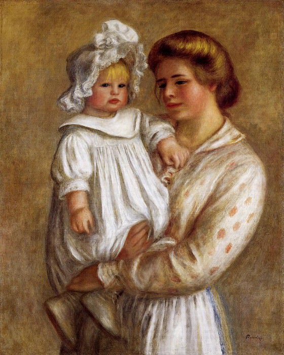 Claude and Renee , Pierre-Auguste Renoir