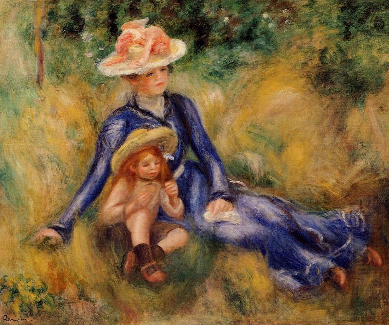 Yvonne and Jean, Pierre-Auguste Renoir
