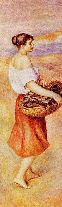 The Fish Monger, Pierre-Auguste Renoir