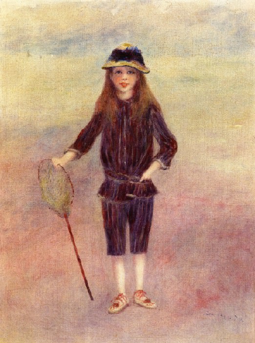 The Little Fishergirl, Pierre-Auguste Renoir