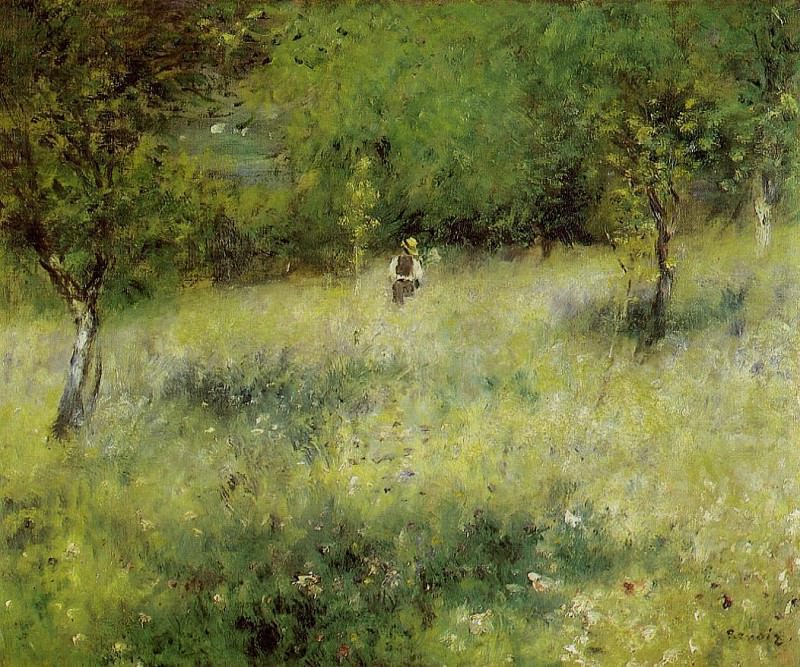Весна в Кату – 1872 г, Пьер Огюст Ренуар