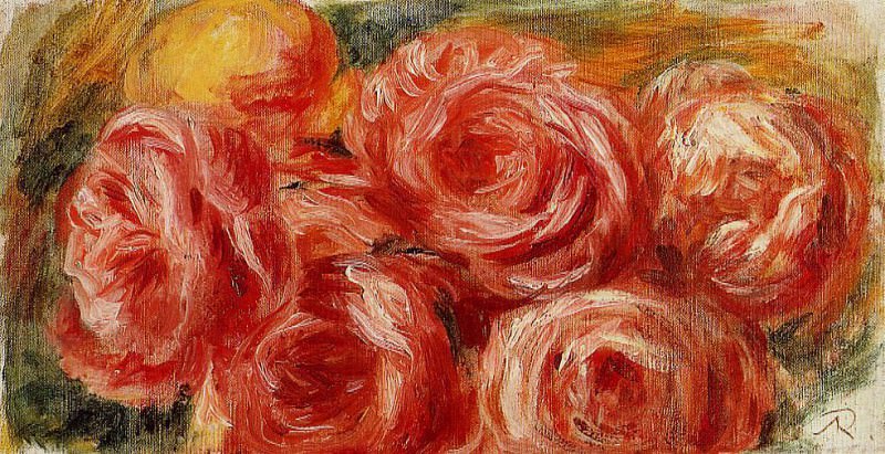 Red Roses, Pierre-Auguste Renoir