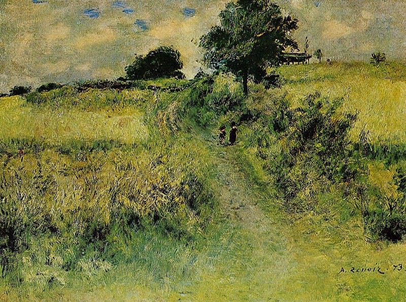 The Field, Pierre-Auguste Renoir