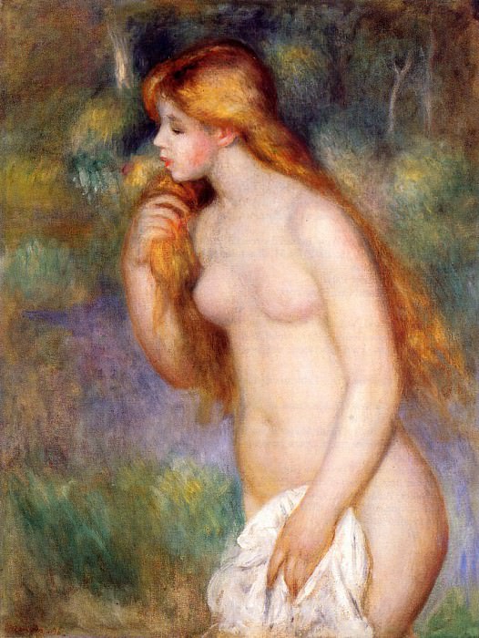 Standing Bather, Pierre-Auguste Renoir