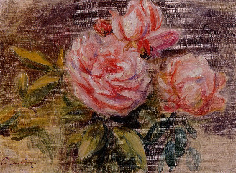 Roses – 1904, Pierre-Auguste Renoir