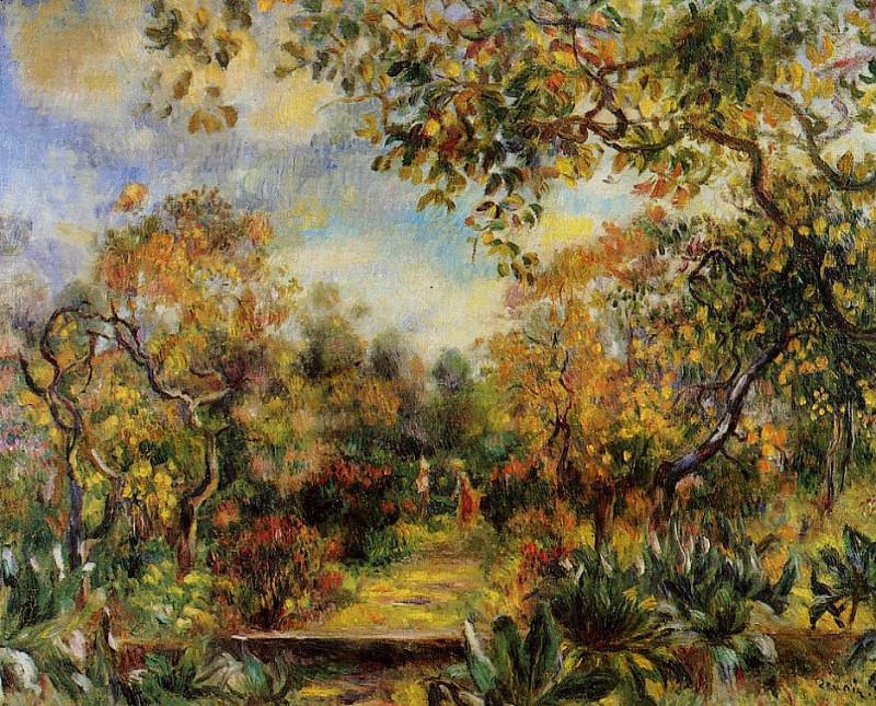 Beaulieu Landscape, Pierre-Auguste Renoir