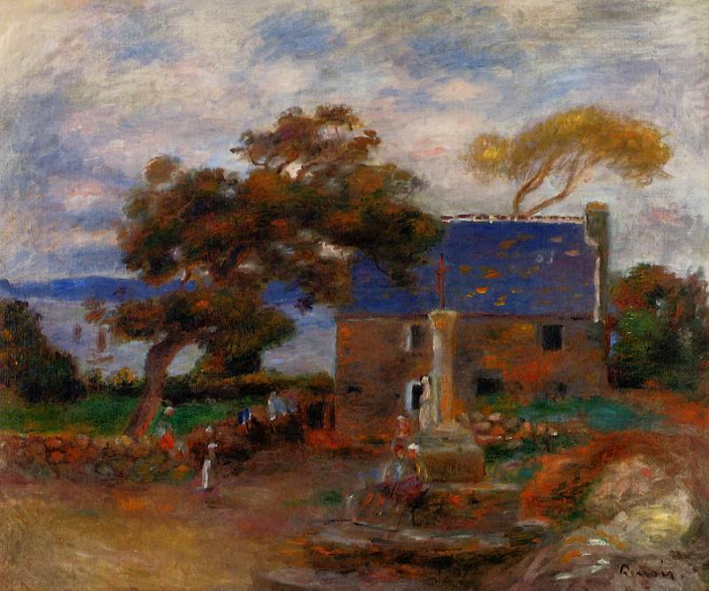 Treboul, near Douardenez, Brittany, Pierre-Auguste Renoir