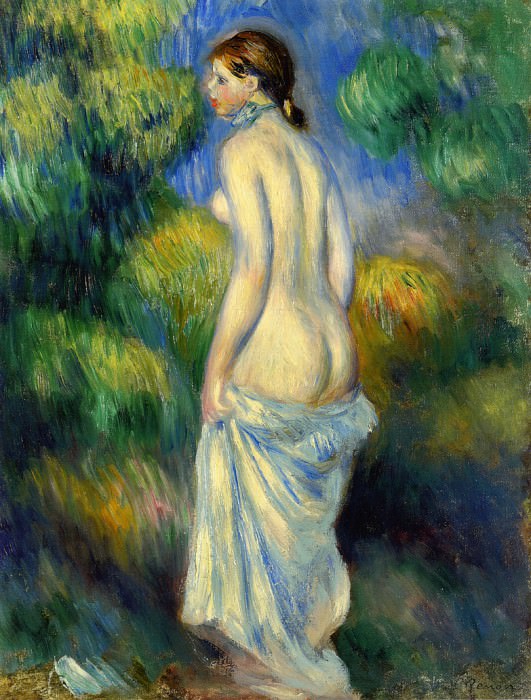 Standing Nude, Pierre-Auguste Renoir