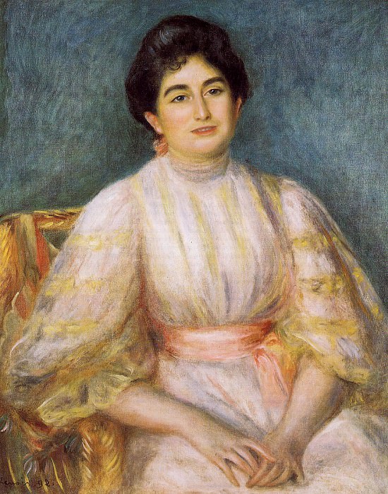 Madame Paul Gallimard nee. Lucie Duche, Pierre-Auguste Renoir