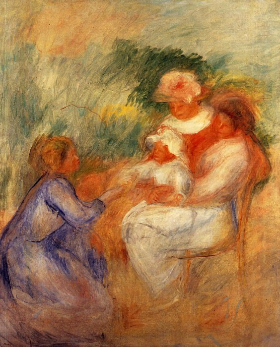 La Famille, Pierre-Auguste Renoir