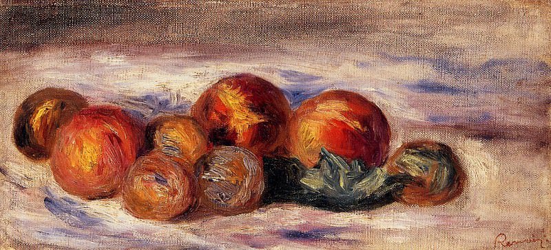 Still Life with Peaches, Pierre-Auguste Renoir