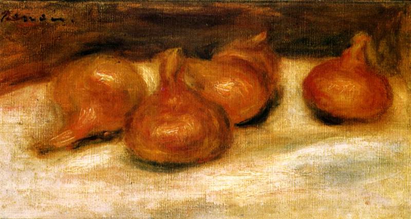 Still Life with Onions, Pierre-Auguste Renoir