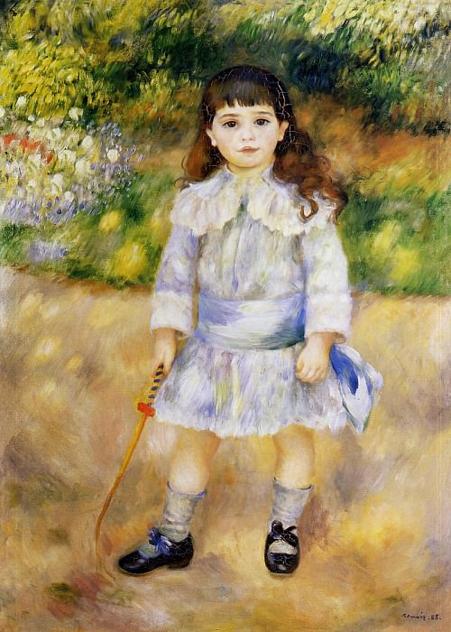 Child with a Whip, Pierre-Auguste Renoir