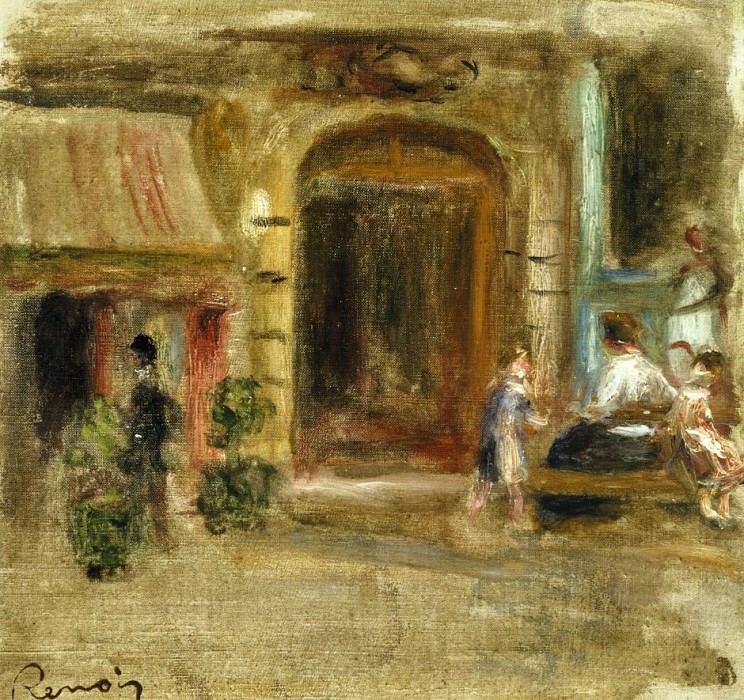 Rue Caulaincourt, Pierre-Auguste Renoir