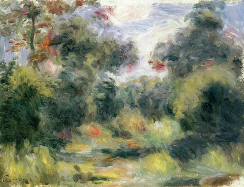 Clearing, Pierre-Auguste Renoir