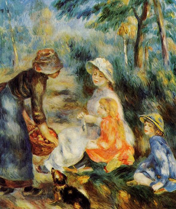 The Apple Seller, Pierre-Auguste Renoir