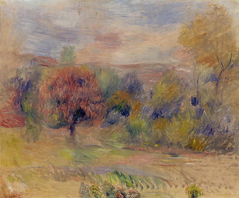 Landscape, Pierre-Auguste Renoir