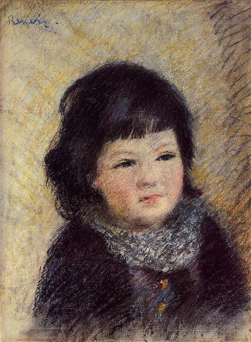 Portrait of a Child, Pierre-Auguste Renoir