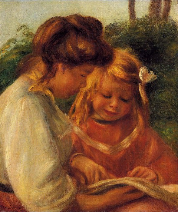 The Alphabet , Pierre-Auguste Renoir