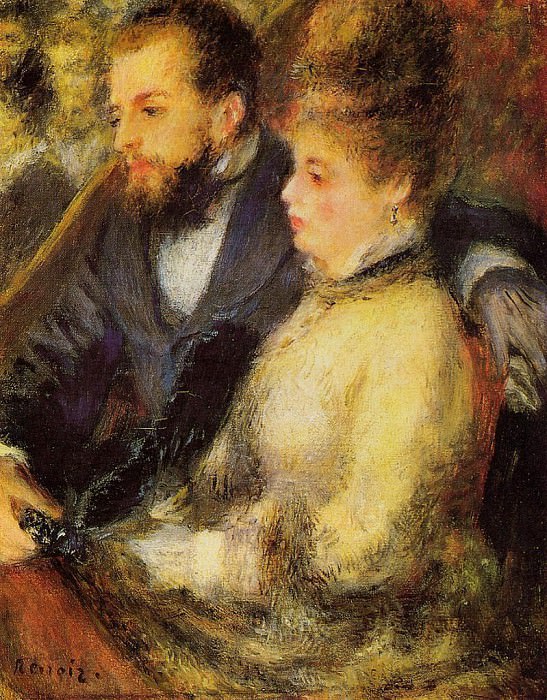 In the Loge, Pierre-Auguste Renoir
