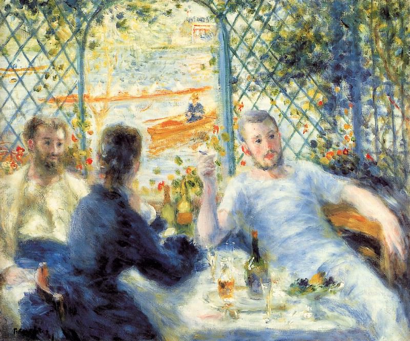 The Canoeists Luncheon – 1879, Pierre-Auguste Renoir