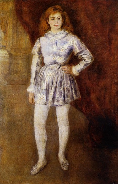 Madame Heriot en travesti – 1875 -1876, Pierre-Auguste Renoir