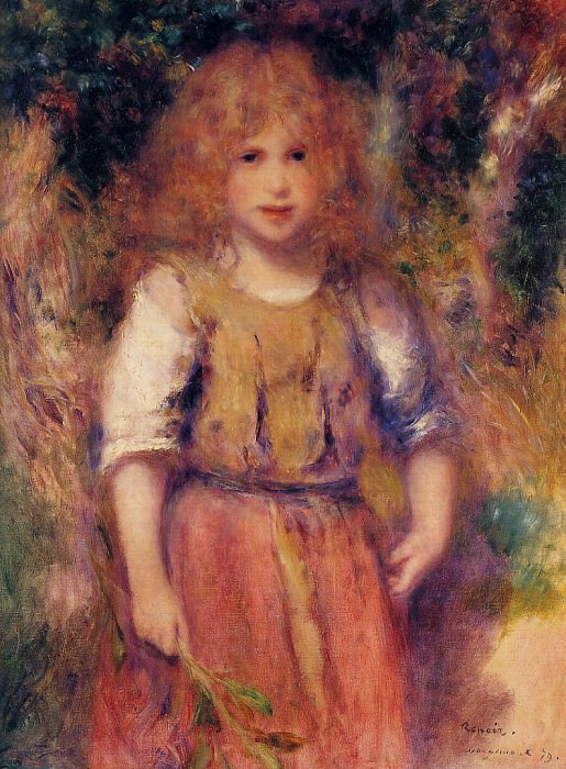 Gypsy Girl, Pierre-Auguste Renoir