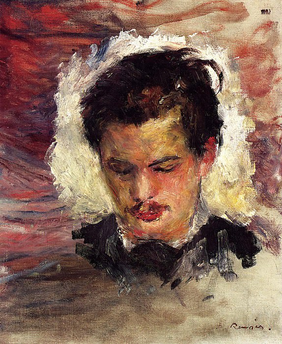 Portrait of Georges Riviere, Pierre-Auguste Renoir