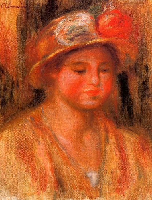 Portrait of a Woman – 1912, Pierre-Auguste Renoir