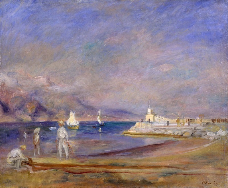 St Tropez, France, Pierre-Auguste Renoir