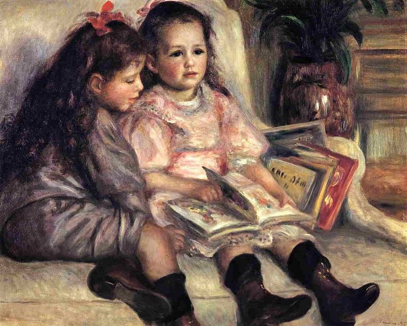 Portraits of Two Children, Pierre-Auguste Renoir