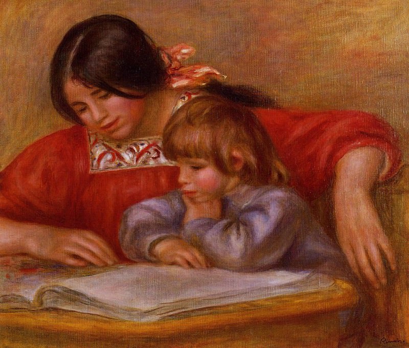 Leontine and Coco, Pierre-Auguste Renoir