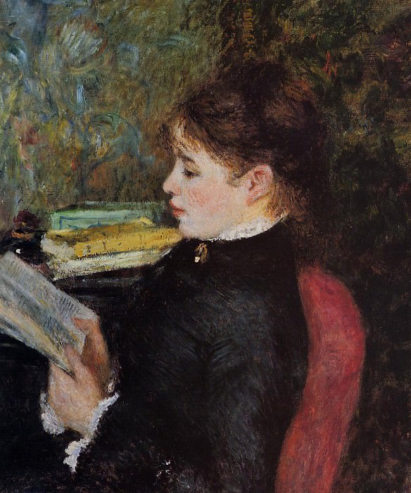 The Reader, Pierre-Auguste Renoir