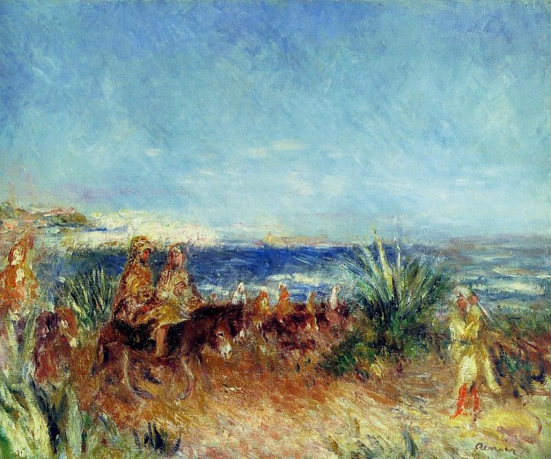 Arabs by the Sea, Pierre-Auguste Renoir