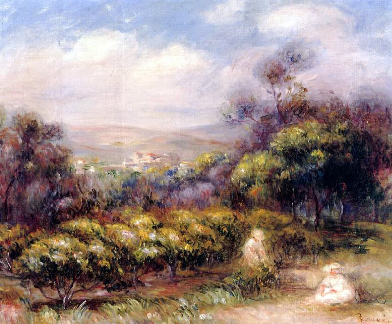Cagnes Landscape1, Pierre-Auguste Renoir