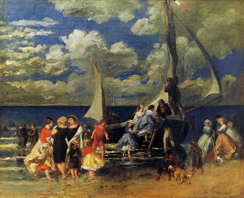 The Return of the Boating Party, Pierre-Auguste Renoir
