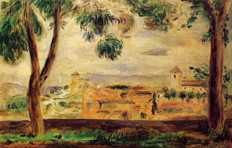 Cagnes, Pierre-Auguste Renoir