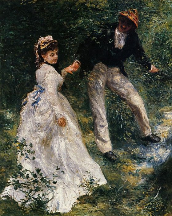 The Promenade, Pierre-Auguste Renoir