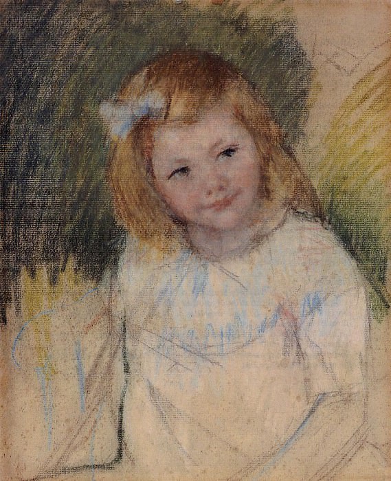 Sara Looking to the Right, Pierre-Auguste Renoir