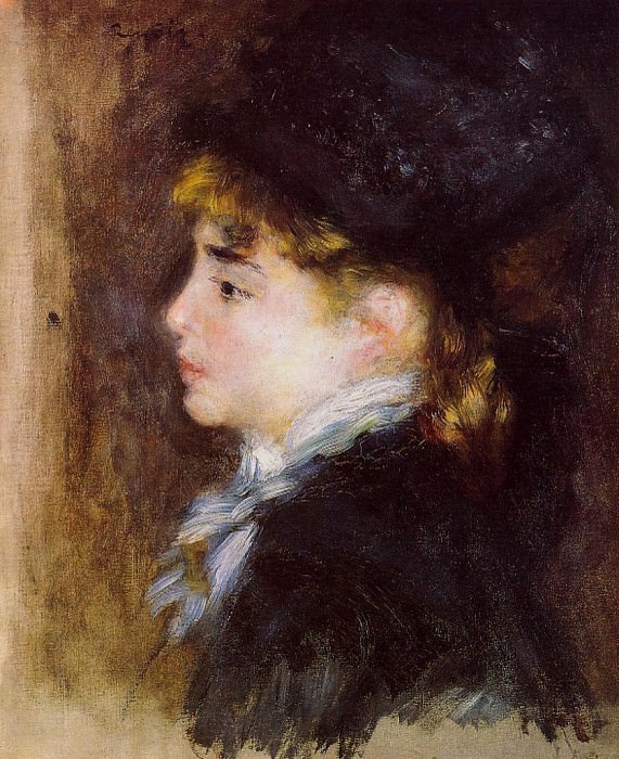 Portrait of Margot – 1876, Pierre-Auguste Renoir