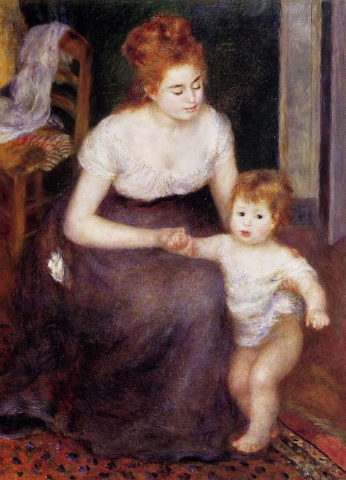 The First Step, Pierre-Auguste Renoir