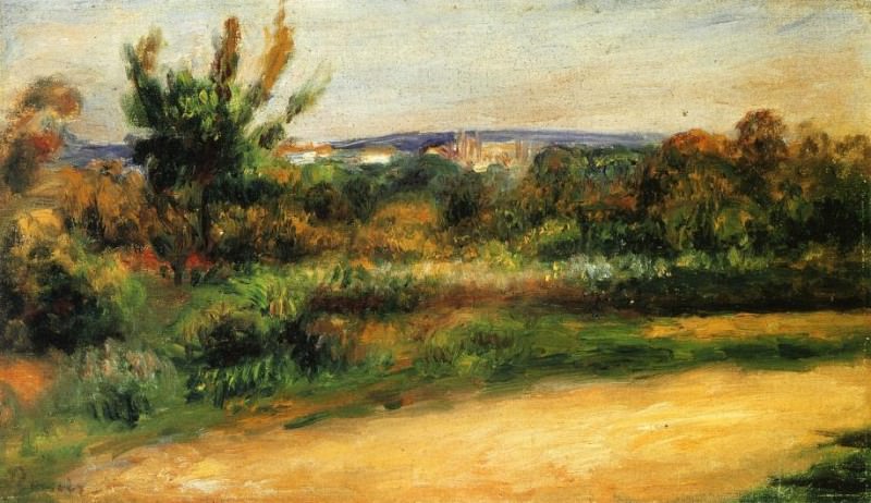 Midday Landscape, Pierre-Auguste Renoir